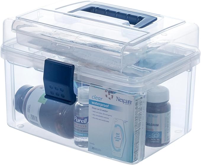 KIT DE PRIMEROS AUXILIOS TRASNPARENTE